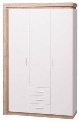 Шкаф 3-х дверный Люмен (Ижмебель) 15