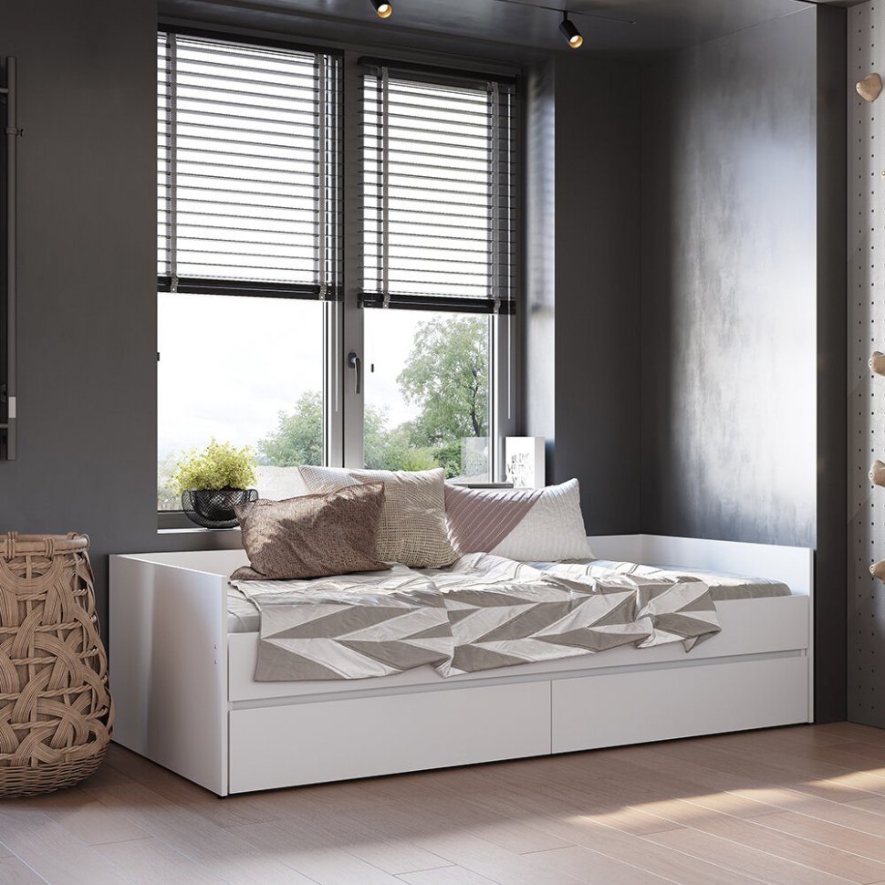 Кровать-трансформер Симпл (БТС) КР-51 Белый