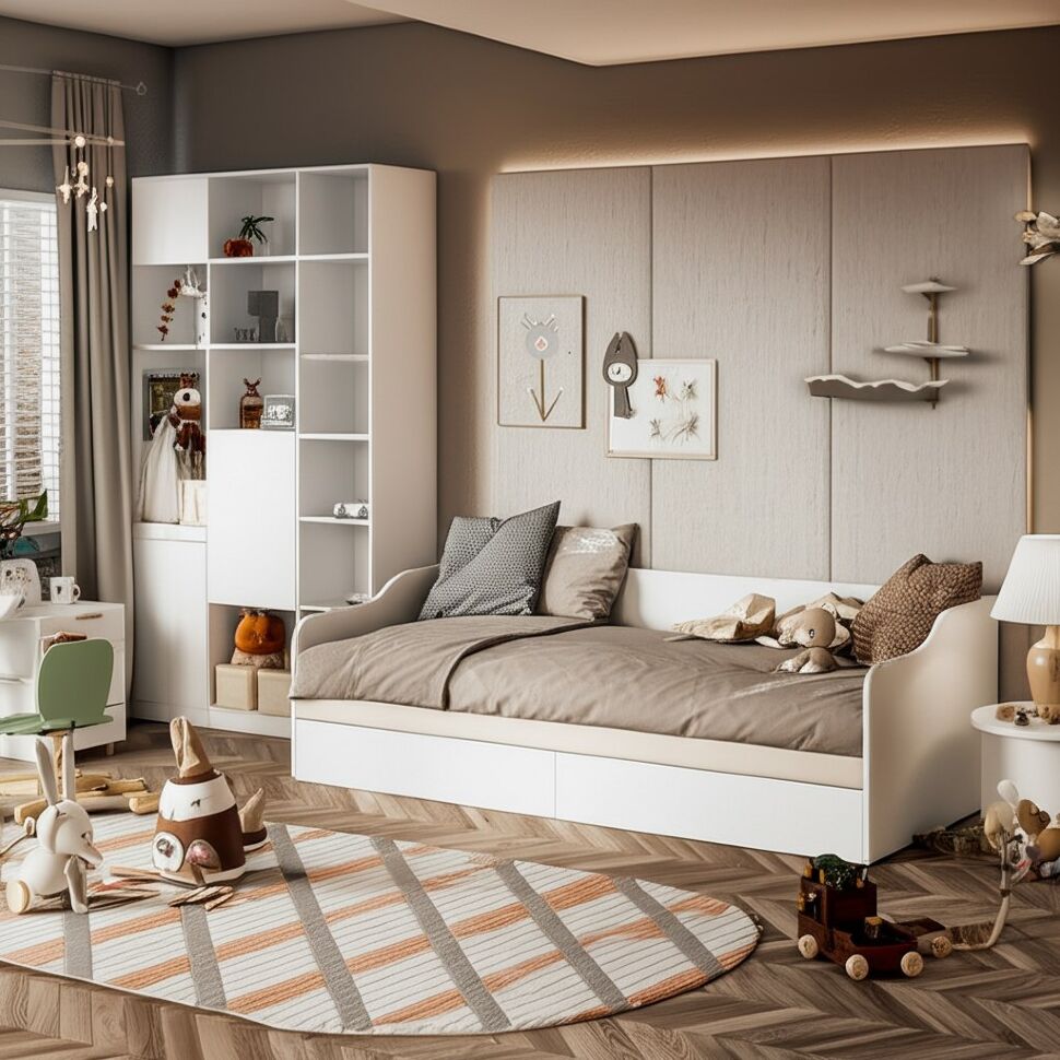 Каркас кровати детской КР 2, Белый