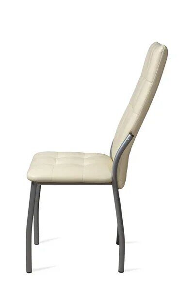 Стул Волна / Серебро/Борнео Крем