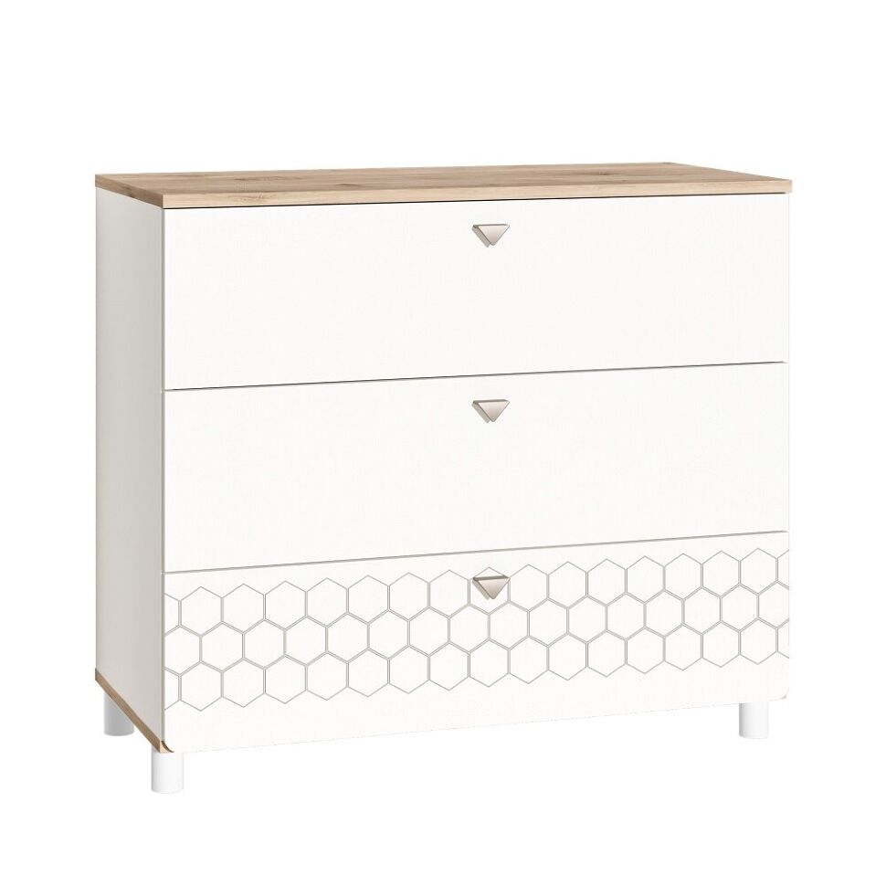 Детская Эйп 1 Белый/Дуб белый