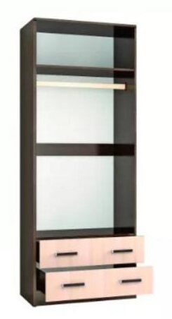 Шкаф двухдверный Лагуна 0.8 (без зеркала) ТЭКС