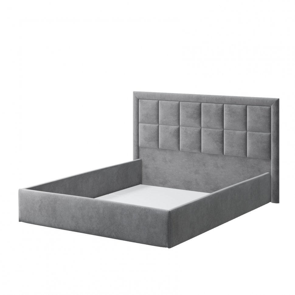 Кровать 120х200 Белла (MLK) с основанием Neo 25 Серый