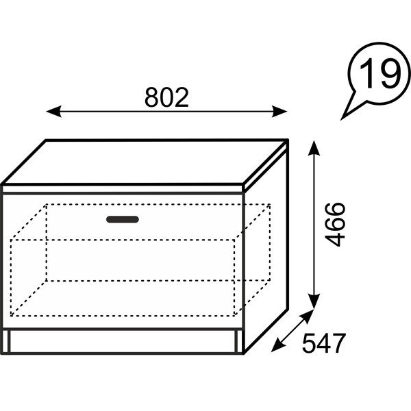 Тумба Принцесса Ижмебель 19 Лиственница Сибио
