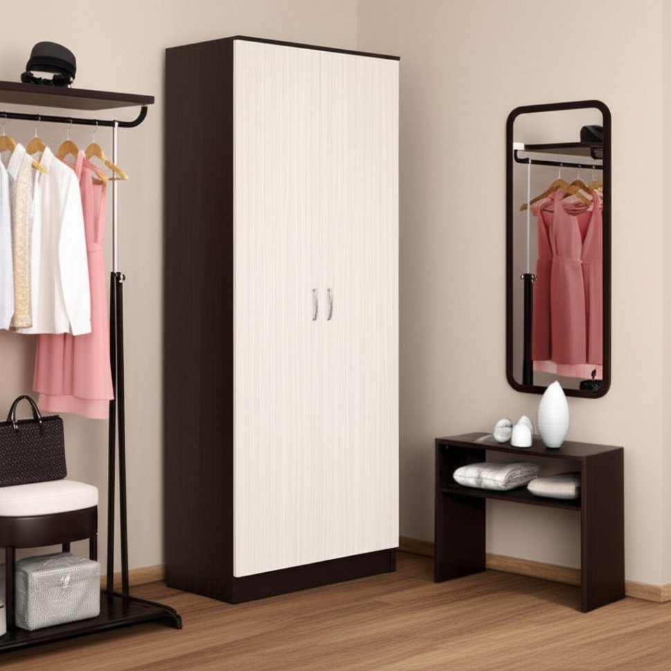 Шкаф двухстворчатый Ронда ШК-20 (Интерьер Центр) Венге