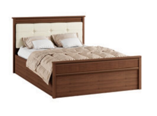 Кровать 140х200 ЛКР-1 (с настилом) Ливорно DOMANI 