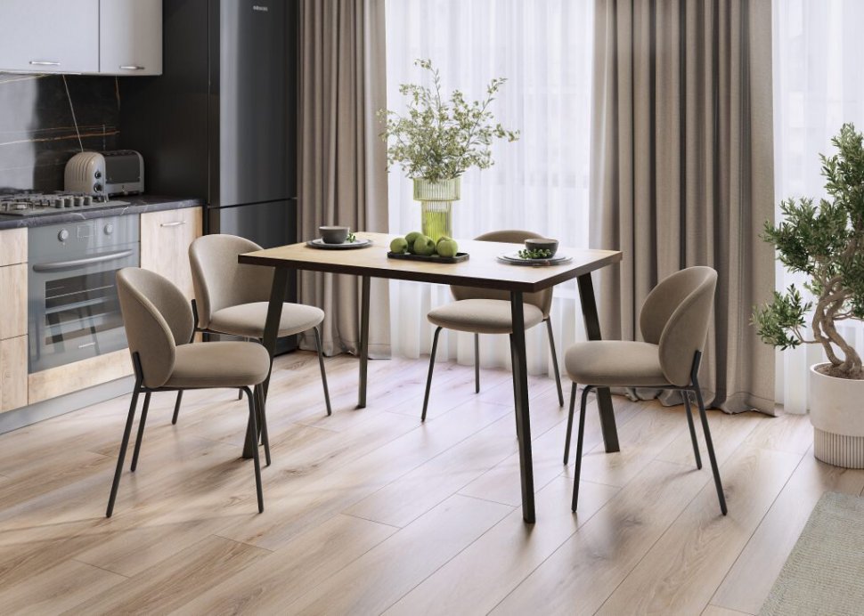 Стол обеденный Хагген (MLK) 110 Дуб бунратти