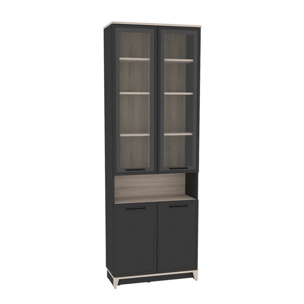 Шкаф для книг Аурелио 7 (Глазов) Антрацит