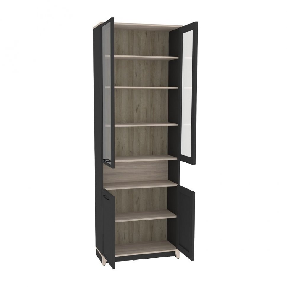 Шкаф для книг Аурелио 7 (Глазов) Антрацит
