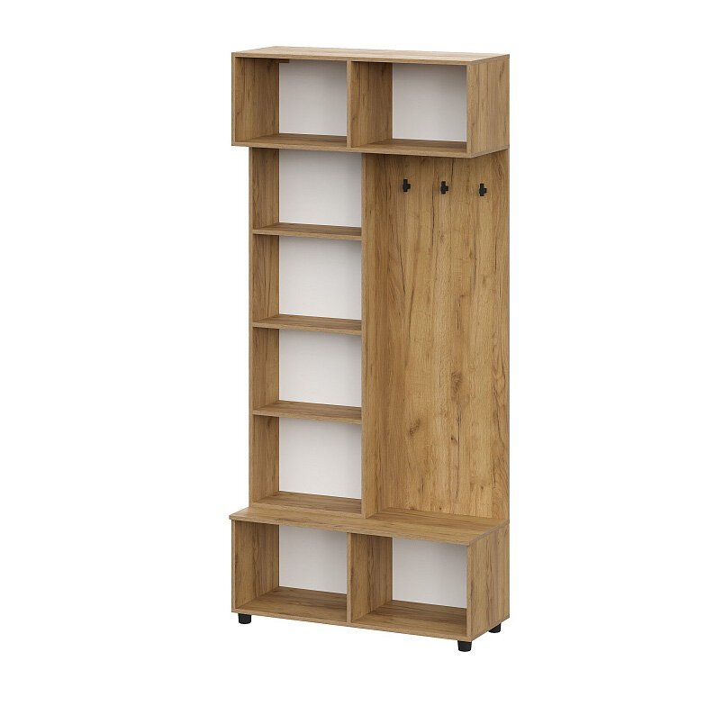 Вешалка 2 Милан (SV-Мебель) Белый