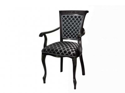 Кресло С-19 черный/вндрис черный