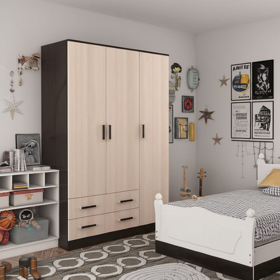 Шкаф трехдверный Лагуна (без зеркала) 1.2 ТЭКС