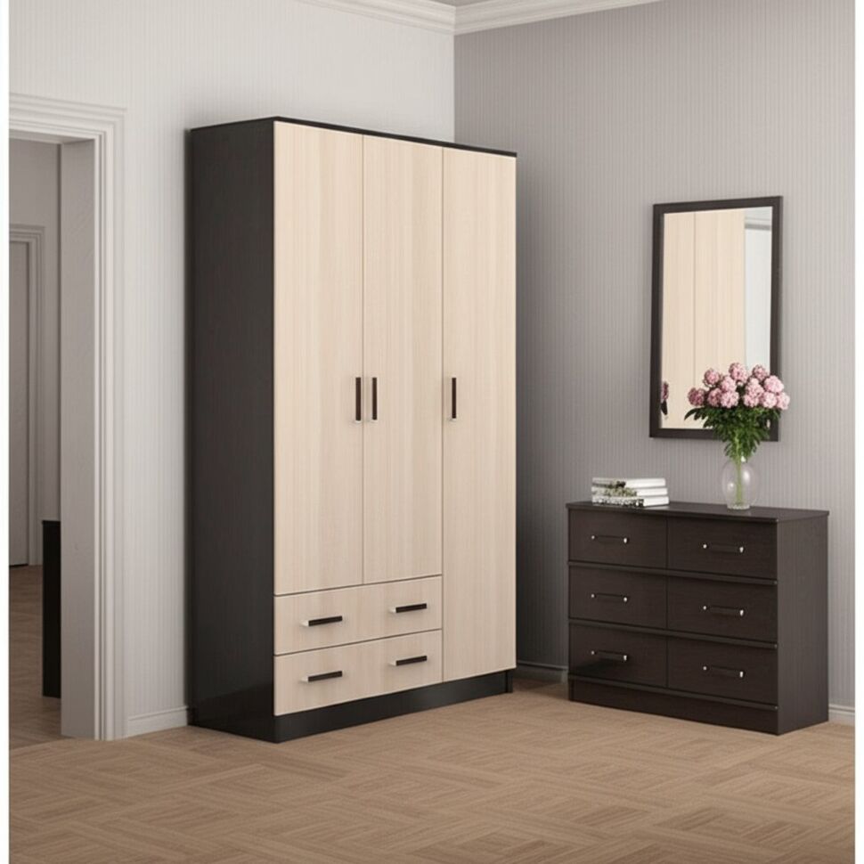 Шкаф трехдверный Лагуна (без зеркала) 1.2 ТЭКС