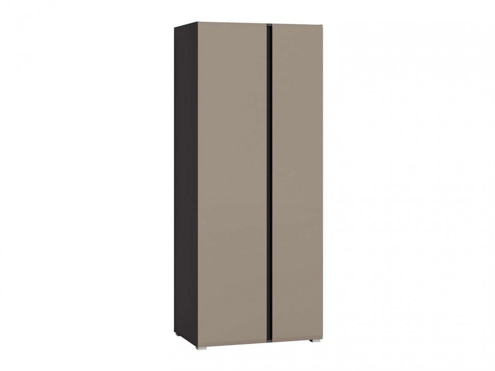 Сидней шкаф двухстворчатый 16.367.02 Антрацит / Капучино