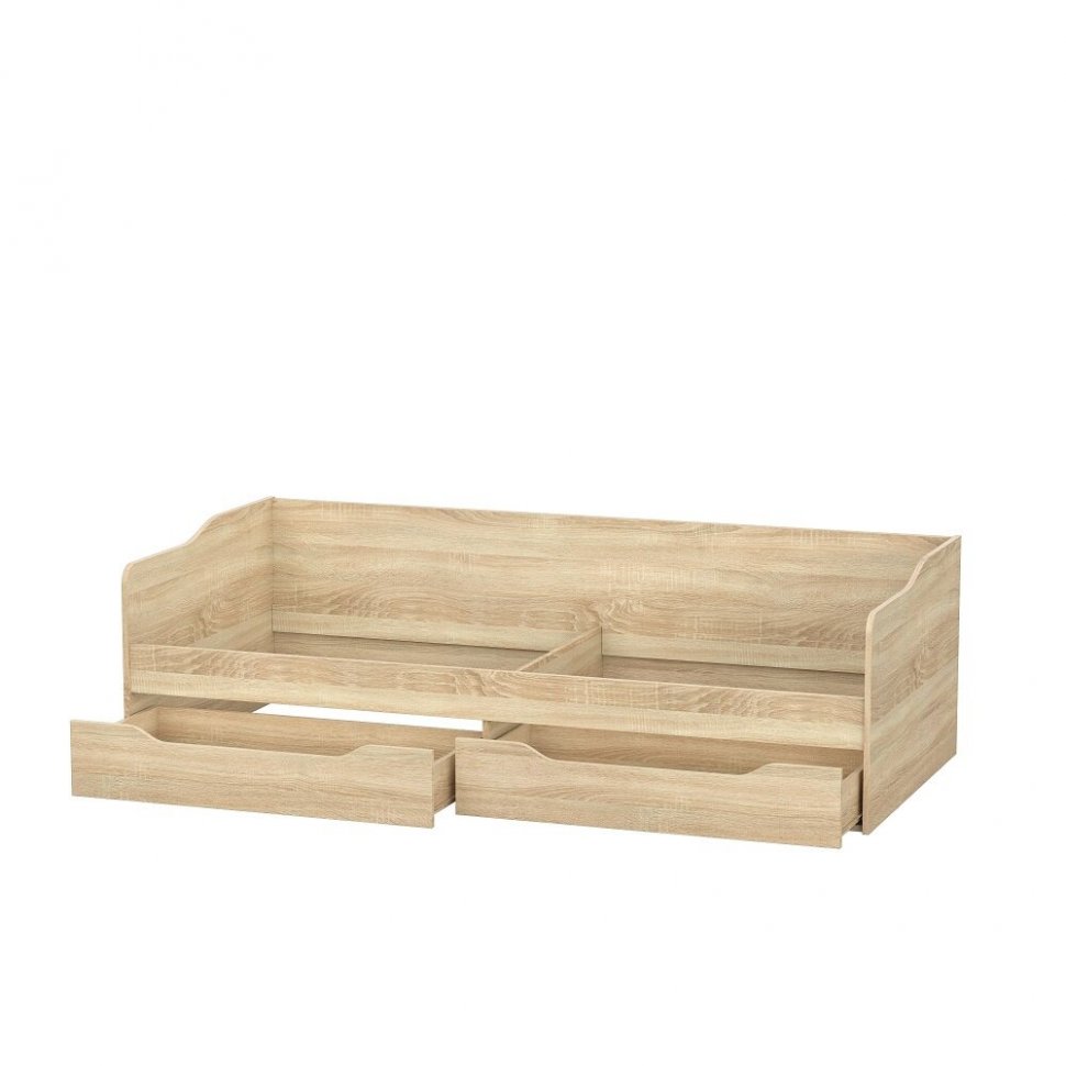 Каркас кровати КР 1 90х200, дуб сонома