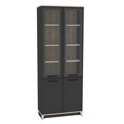 Шкаф для книг Аурелио 8 (Глазов) Антрацит