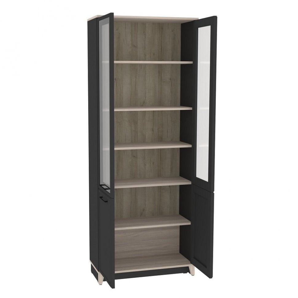 Шкаф для книг Аурелио 8 (Глазов) Антрацит