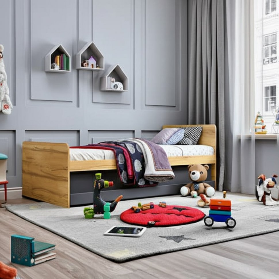 Кровать 90х200 Лойс (Глазов)