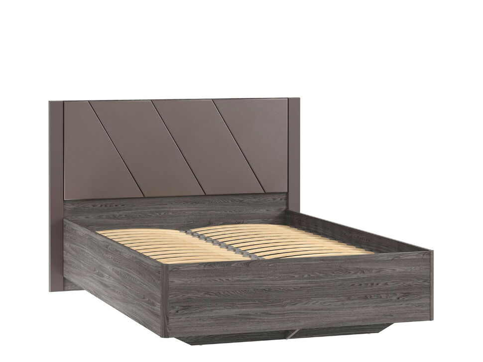 НМ 011.75-02 кровать Summit / ясень анкор тёмный / графит софт