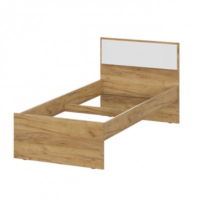 Кровать 90х200 Милан Милан (SV-Мебель) Белый