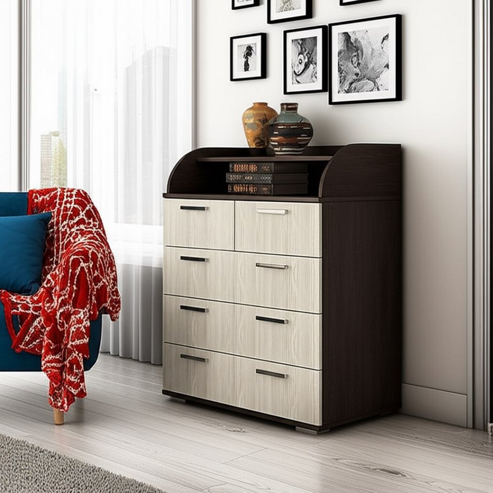 Комод Стандарт-1 (BTS) Венге / Лоредо