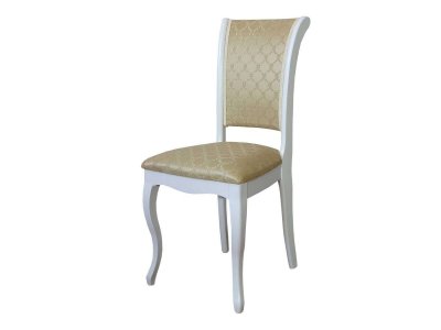 Стул С-6 белый/андрис бежевый