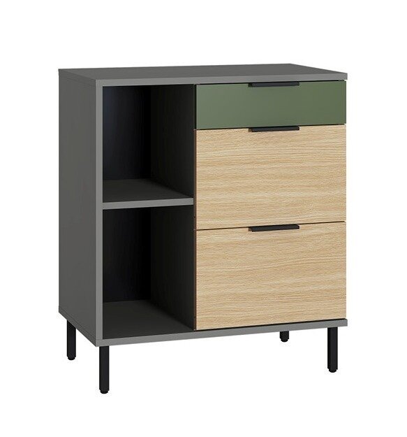 Марвэл Тумба 16.160 Темно - серый / Плэйн / Дымчатый Зеленый