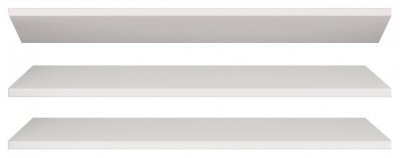 Полки 18 (3 шт) к Шкафу для одежды 16 «Виктория»