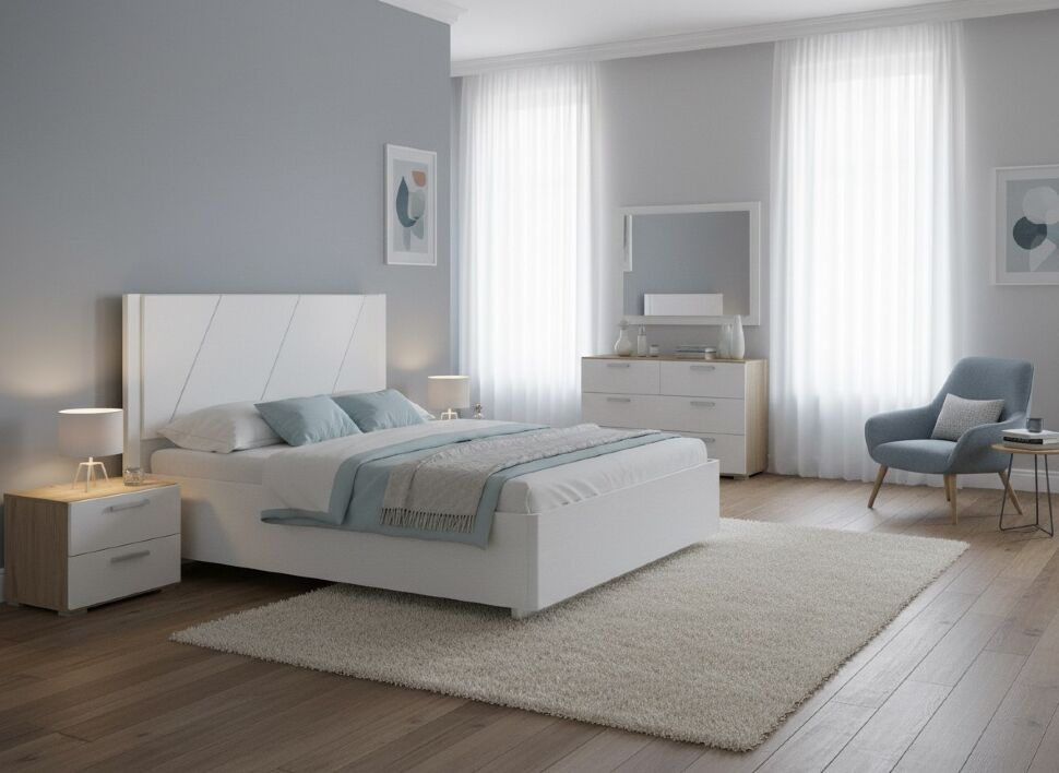 НМ 011.75-02 кровать Summit / белый