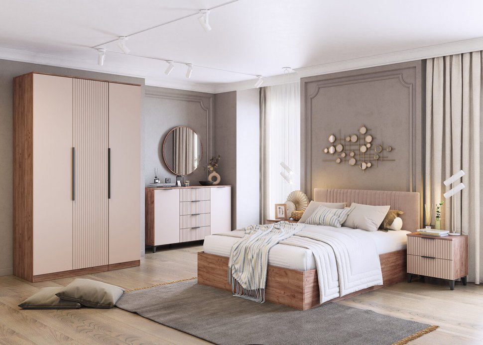 Шкаф трехдверный для одежды Тоскана (MLK) 578