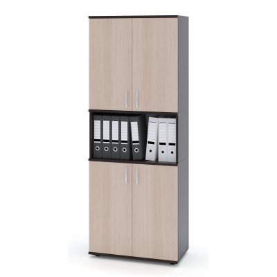 Стеллаж ШУ-22 Венге/Беленый дуб