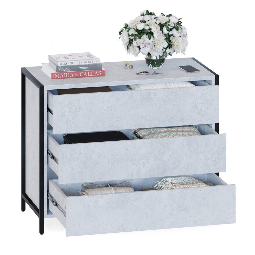 Комод Т-401 Бетон