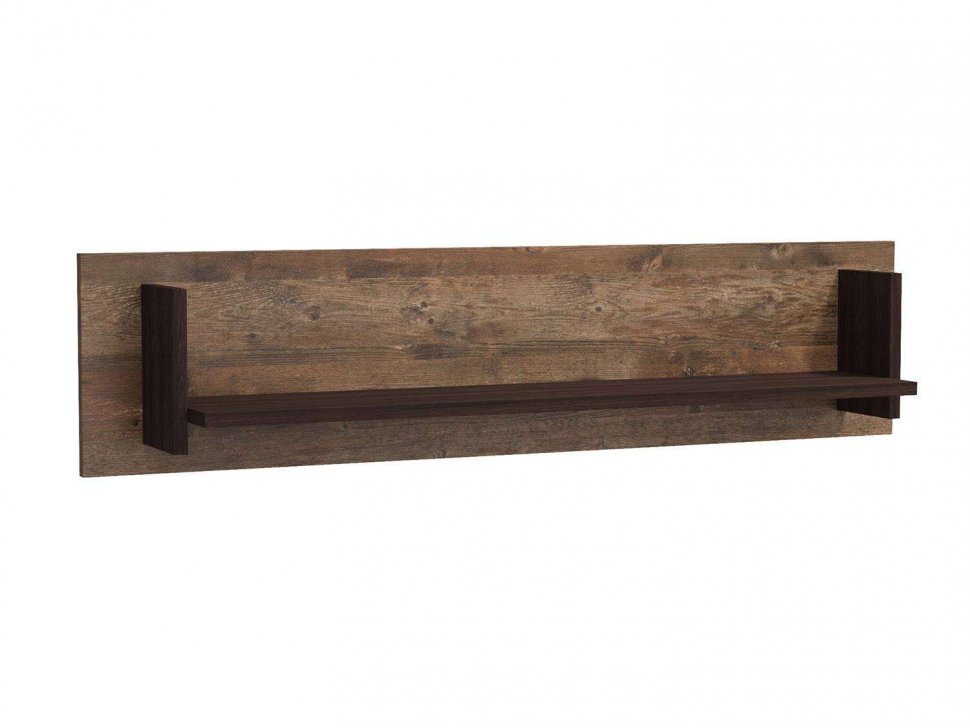 Полка навесная 33.16 Лючия кейптаун/венге