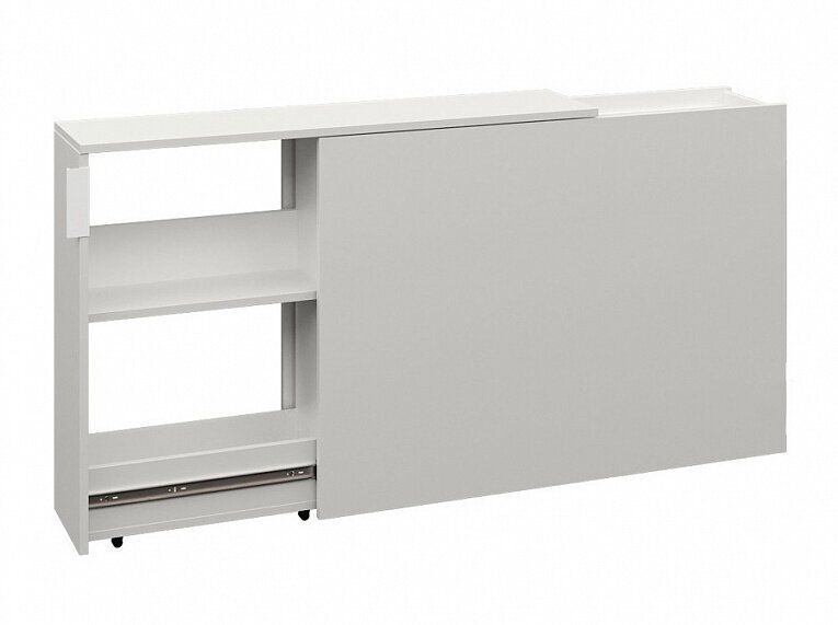 Марвэл Тумба выкатная 16.159 Белый шагрень