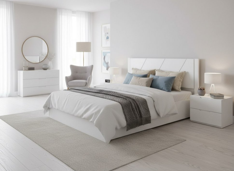 НМ 040.71-01 кровать Summit / белый