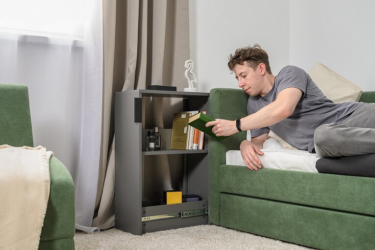 Марвэл Тумба выкатная 16.159 Темно-серый