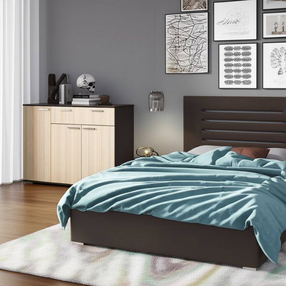 Комод-тумба Стандарт-4 (BTS) Венге / Лоредо