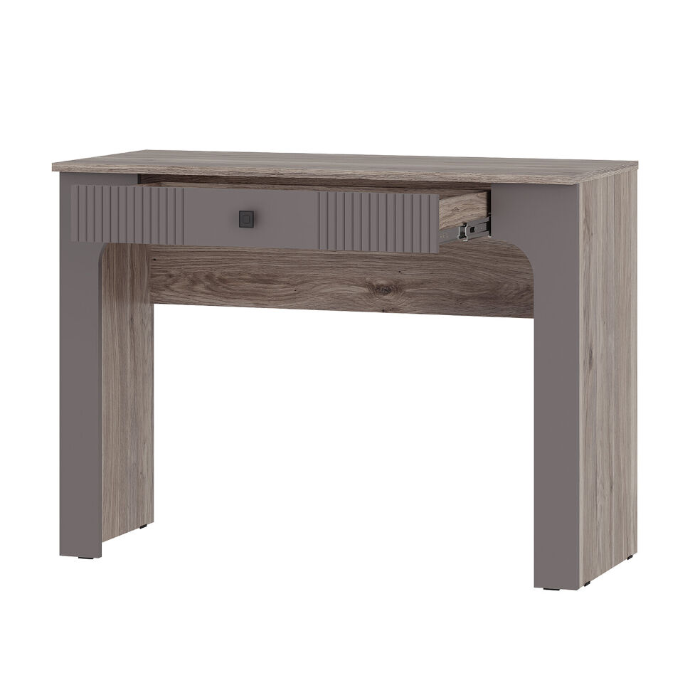 Стол туалетный Кассандра (БТС) СТ-02 Дуб Смоки / Серый