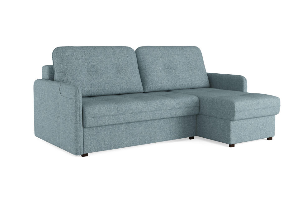 Диван-кровать угловой SMART 1 2Т-1Пф Рогожка Sherlock 975