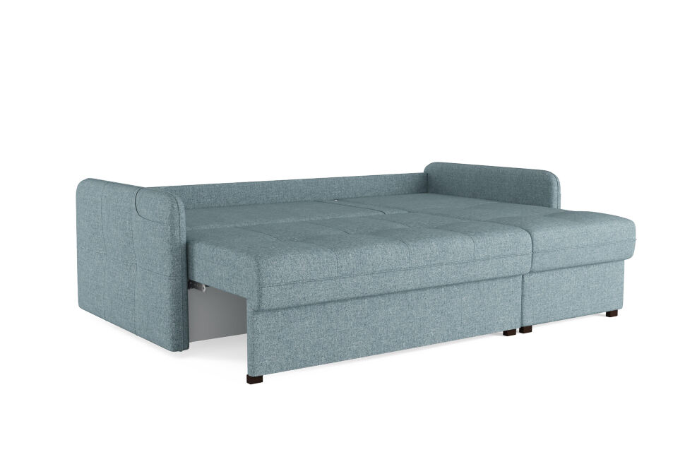 Диван-кровать угловой SMART 1 2Т-1Пф Рогожка Sherlock 975