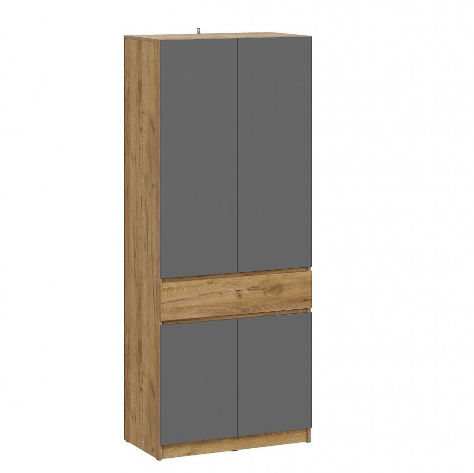 Шкаф 2-створчатый Авиньон (Графит серый)