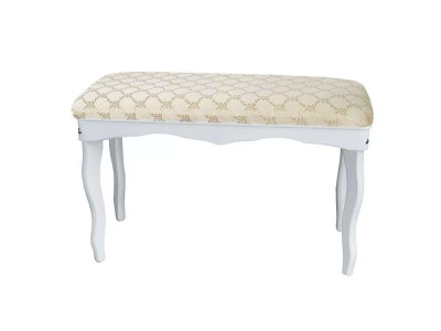 Банкетка Б-1 белый/андрис бежевый