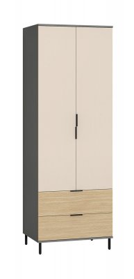 Марвэл Шкаф 16.317.02 Темно - серый / Плэйн / Дымчатый Зеленый