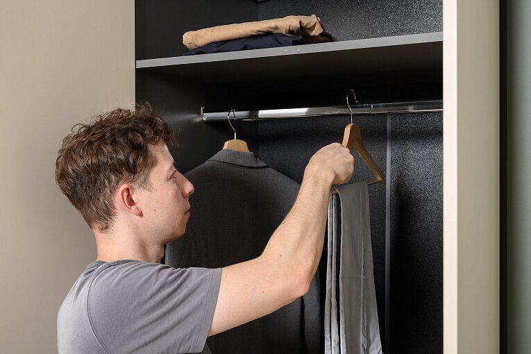 Марвэл Шкаф 16.317.02 Темно - серый / Плэйн / Дымчатый Зеленый