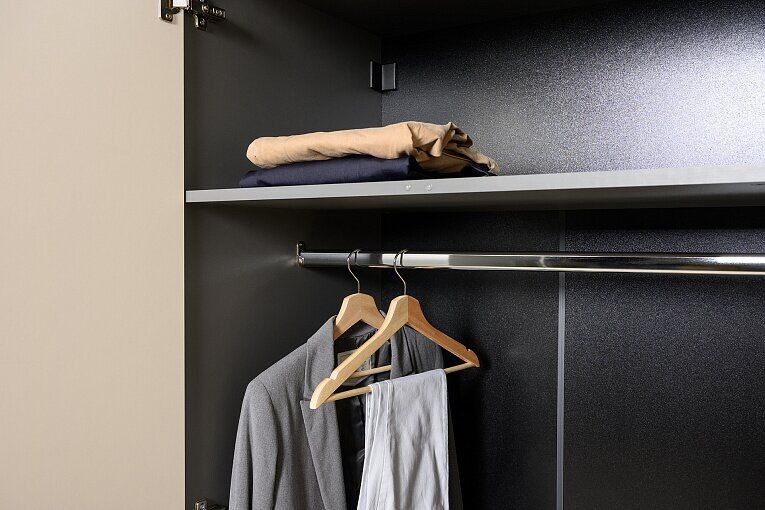 Марвэл Шкаф 16.317.02 Темно - серый / Плэйн / Дымчатый Зеленый