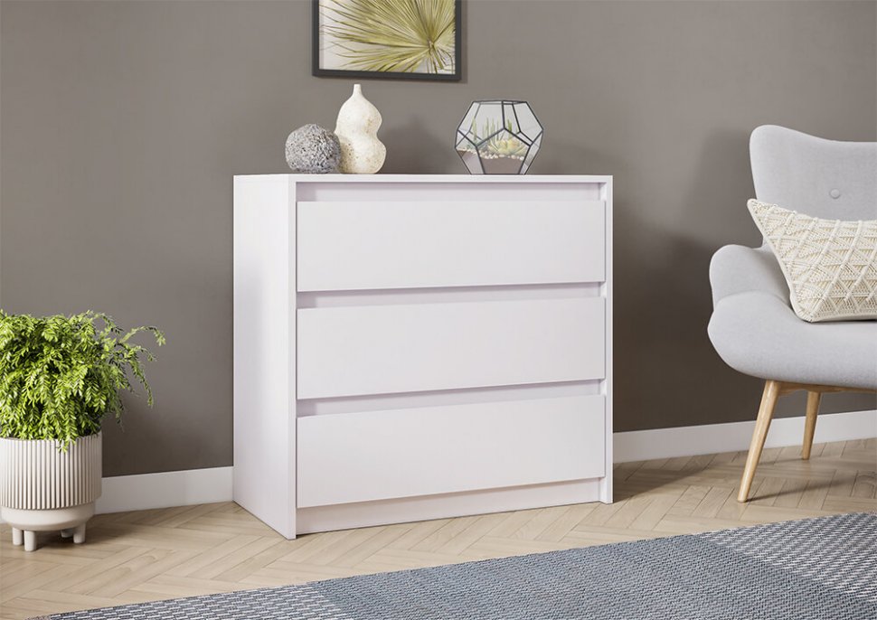 Комод Айден КМ06-800 Белый