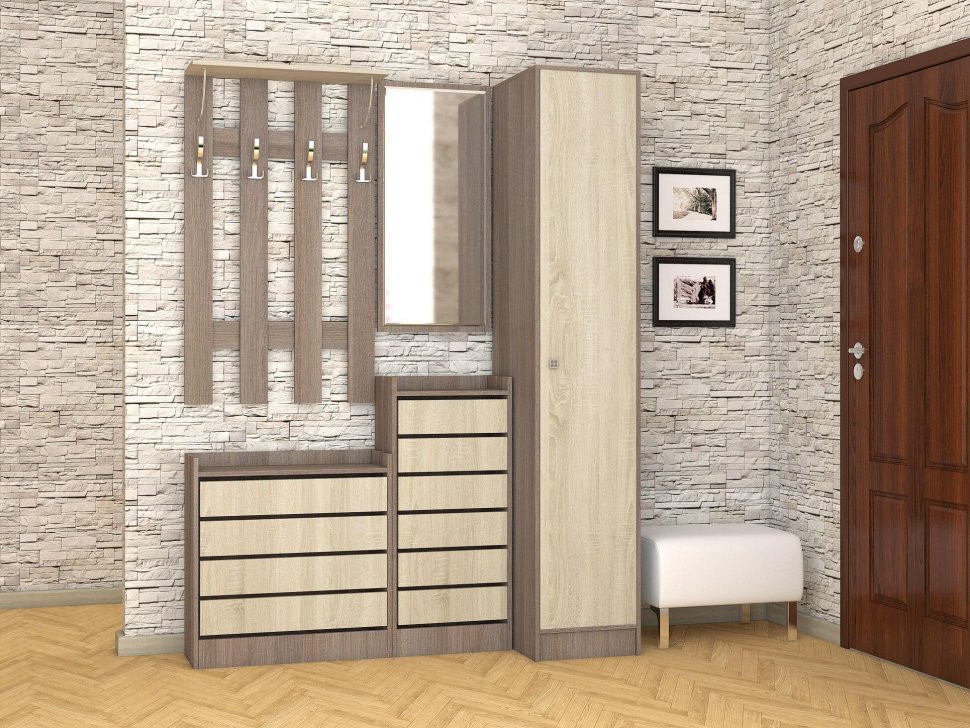 Обувница узкая ЯПТ-1 Ямайка ТЭКС (Ясень шимо)