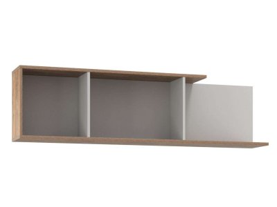 Полка навесная 58.14 Гавана Кейптаун / Серый