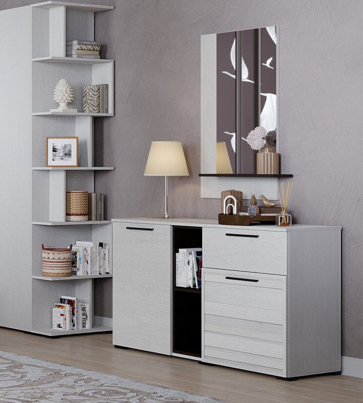 Комод-тумба МК-20 Модена (Домани) Ясень Анкор светлый