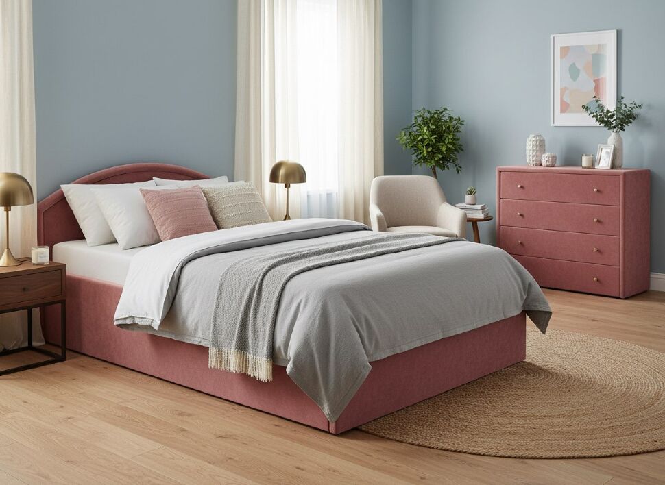 Тахта Берта 900 модель 062 Ультра Коралл